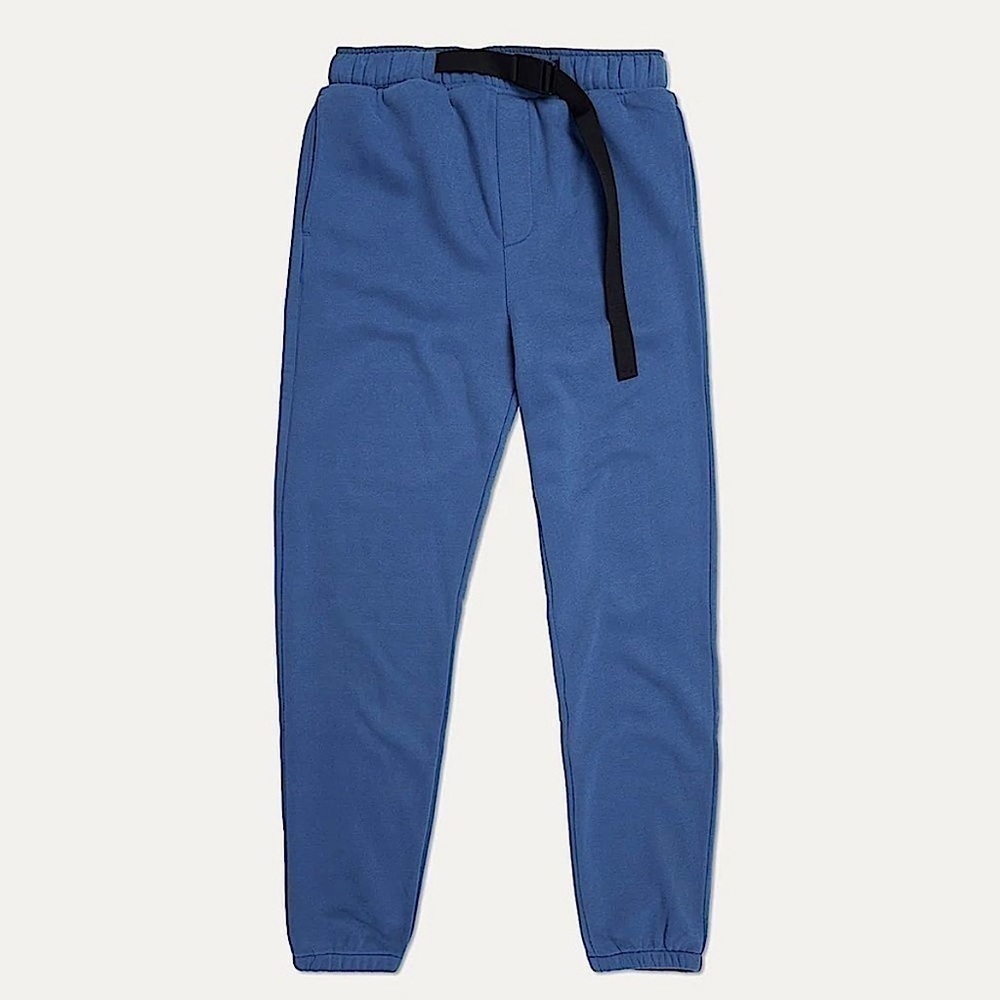 NWT Melrose Place Men's Westgate Fleece‎ Jogger Sweatpants Captain Blue Medium
